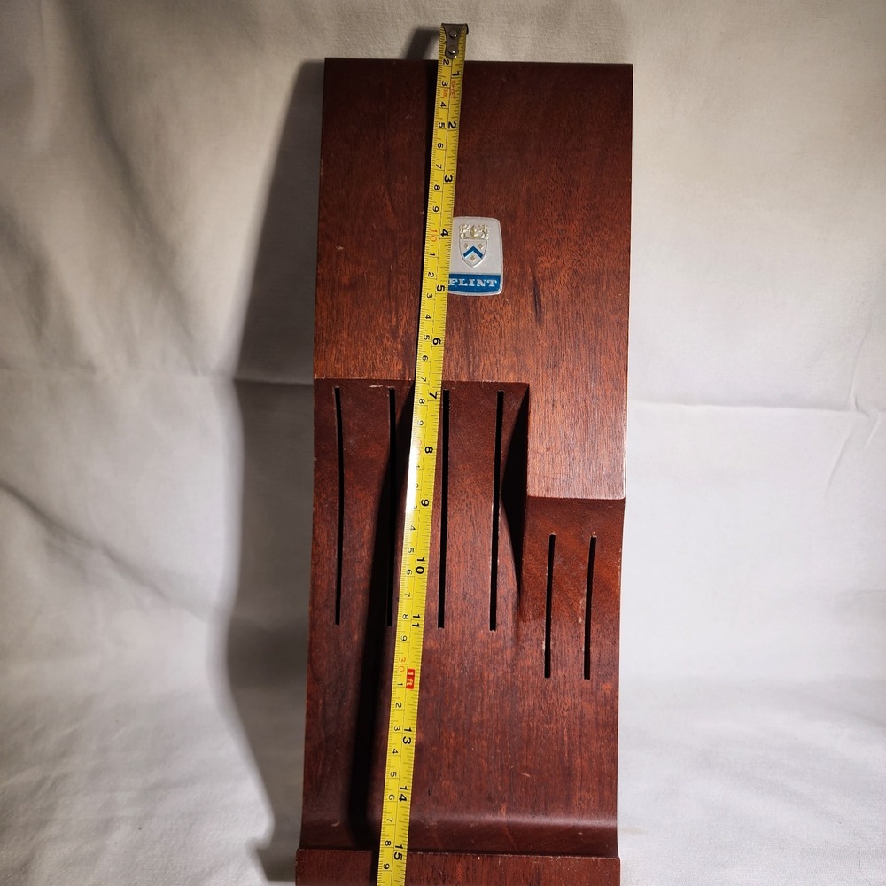 EKCO Flint Steakster Steak Knife Wooden Stand/ Holder Only - Picture 2 of 8